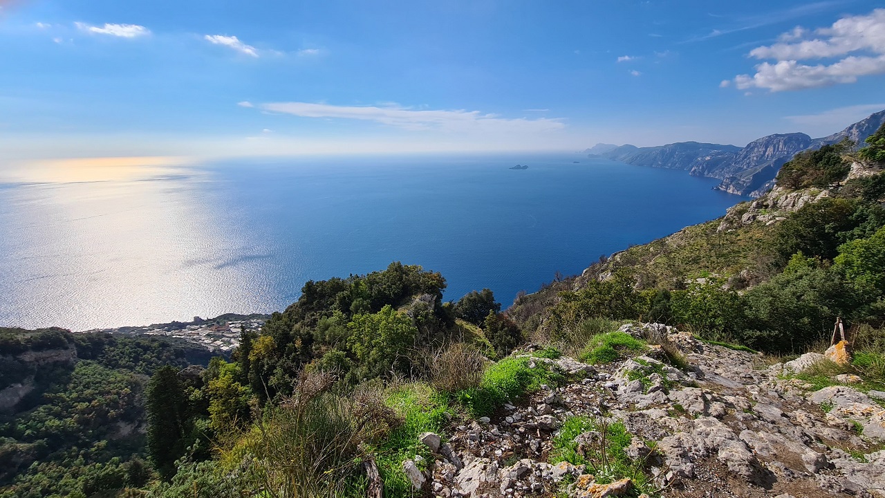 trekking Costiera Amalfitana - sentiero degli Dei costa