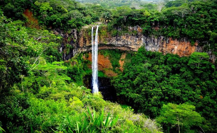viaggio di gruppo a Mauritius - Tamarind Falls