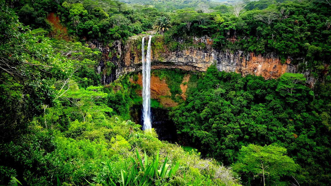 viaggio di gruppo a Mauritius - Tamarind Falls
